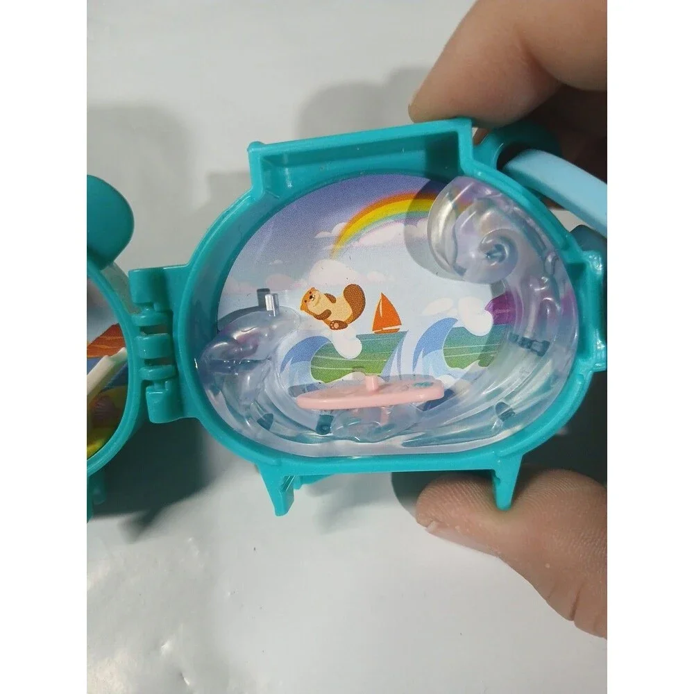 2021 MATTEL--POLLY POCKET PET CONNECTS--OTTER PLAYSET Vaction Theme no doll
